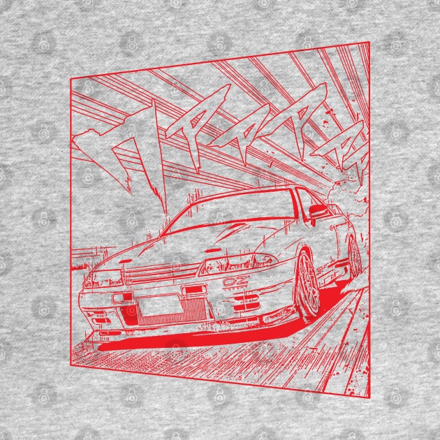 Nissan R33 Skyline Manga by thesupragoddess